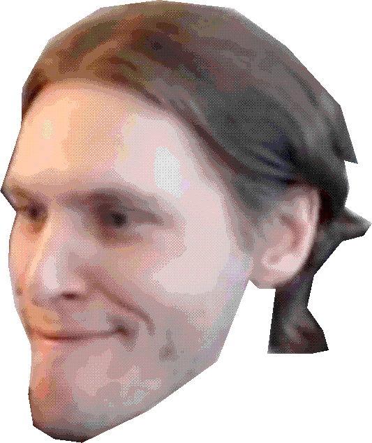 Jerma head, repeated five times.